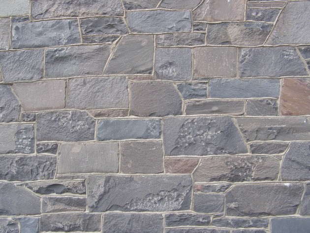 Stone wall at Lauder